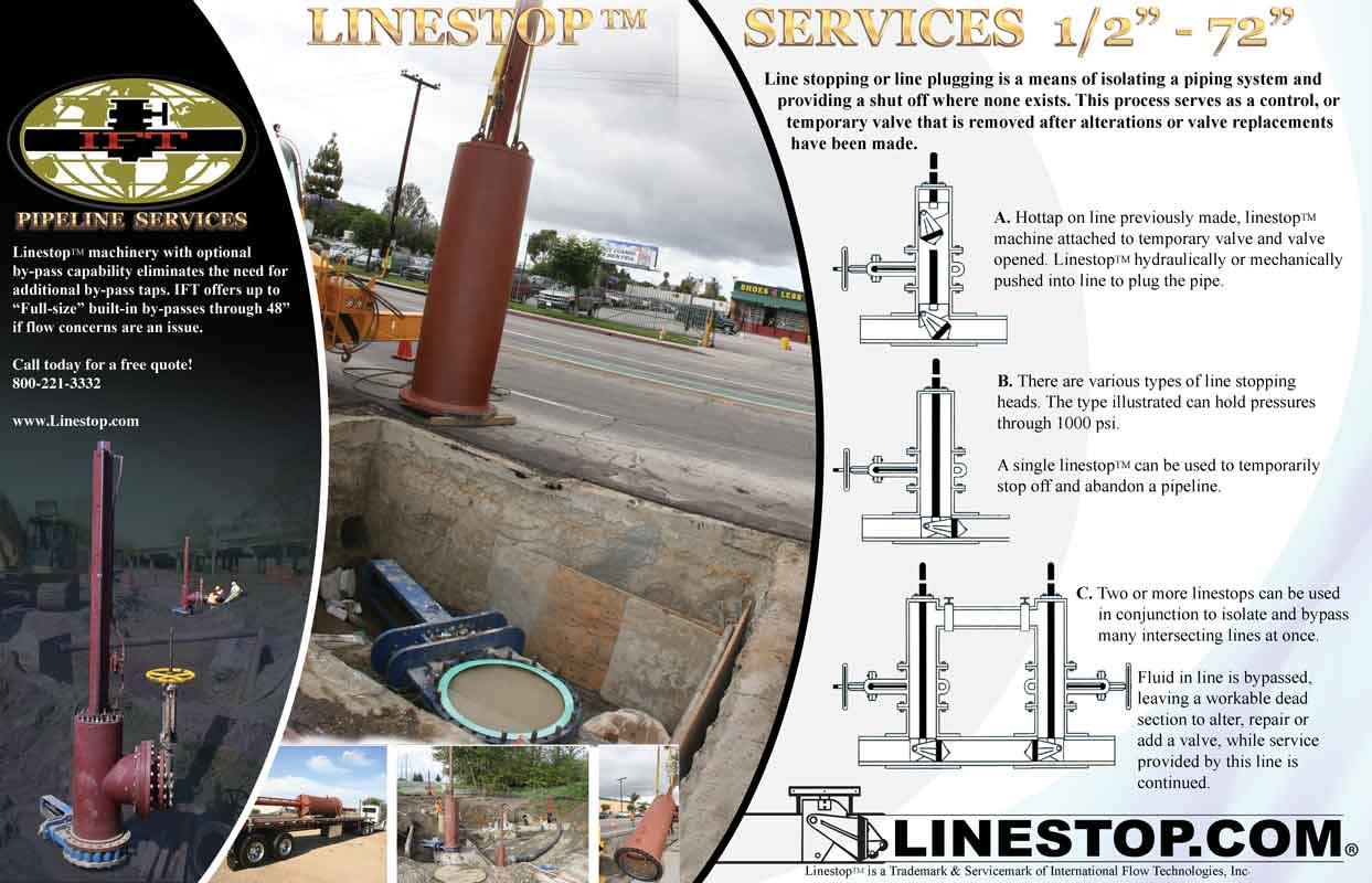 Pipeline Linestop Services Nationwide